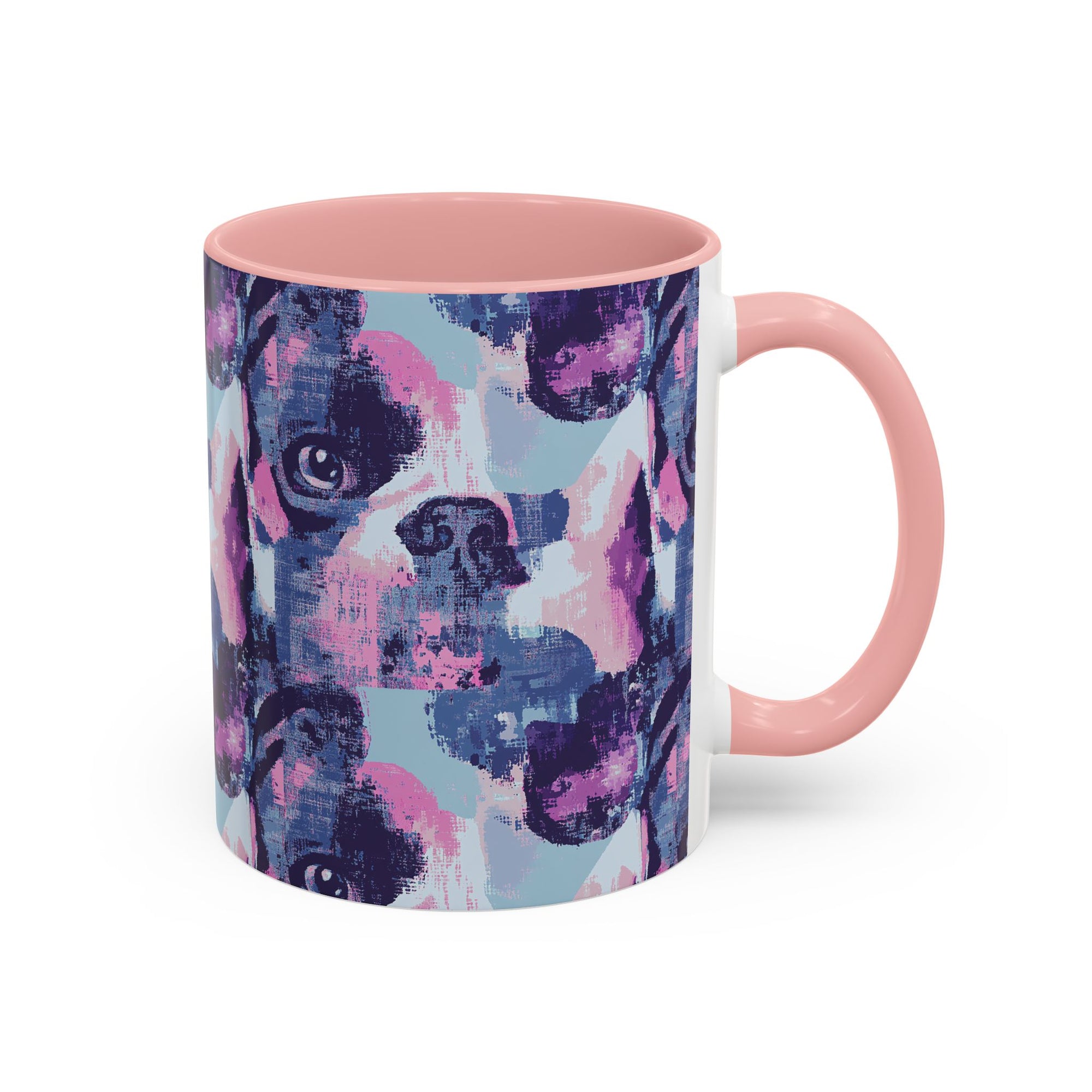 Funky Geometric Boxerista Accent Coffee Mug