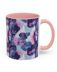 Funky Geometric Boxerista Accent Coffee Mug