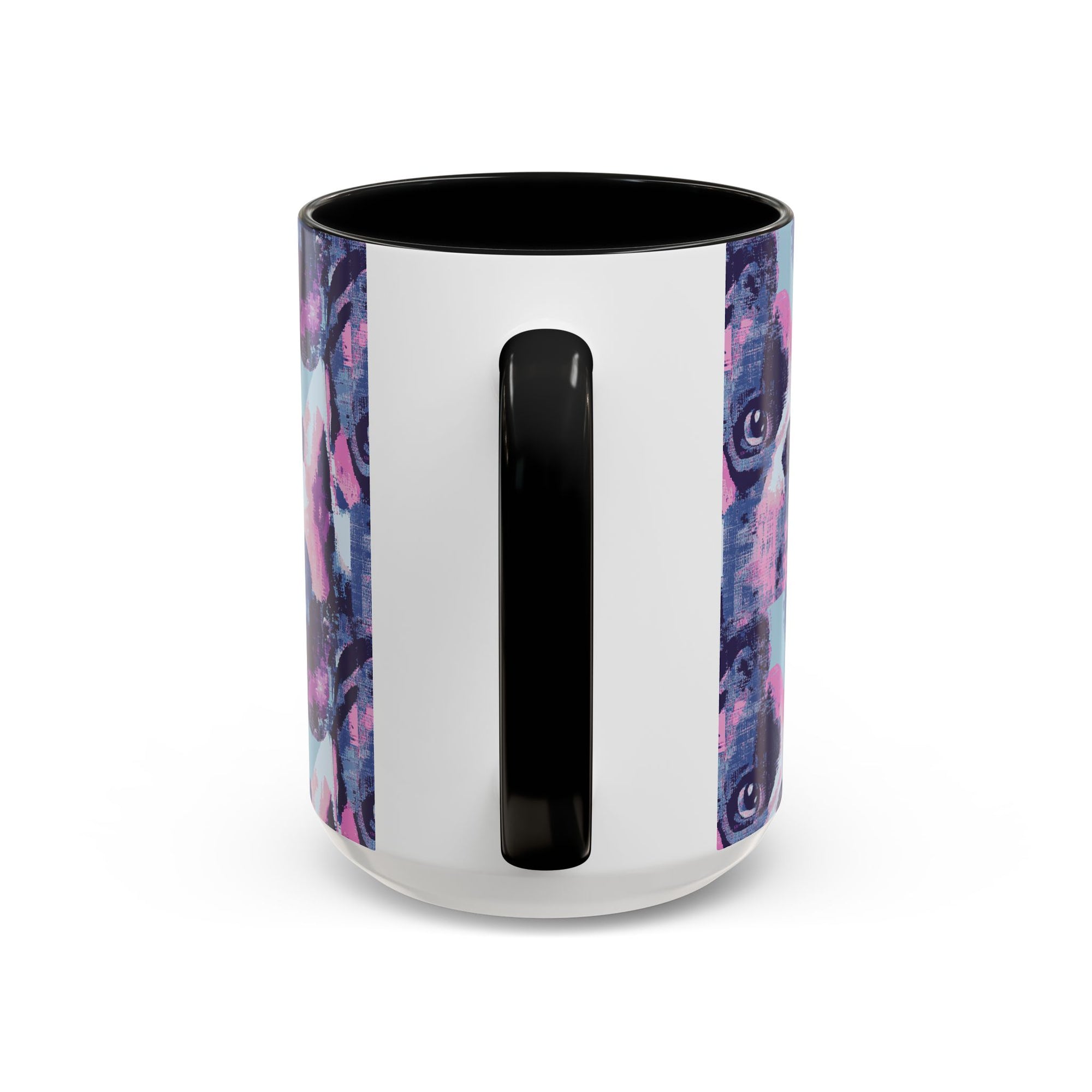 Funky Geometric Boxerista Accent Coffee Mug