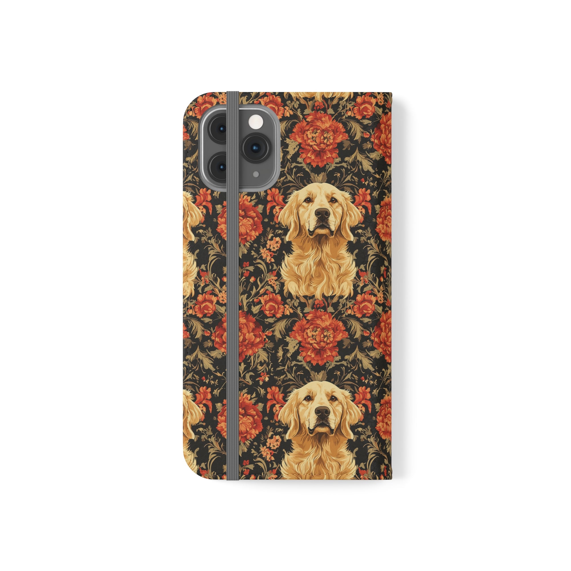 Golden Pawsatronic Tapestry Flip Cases