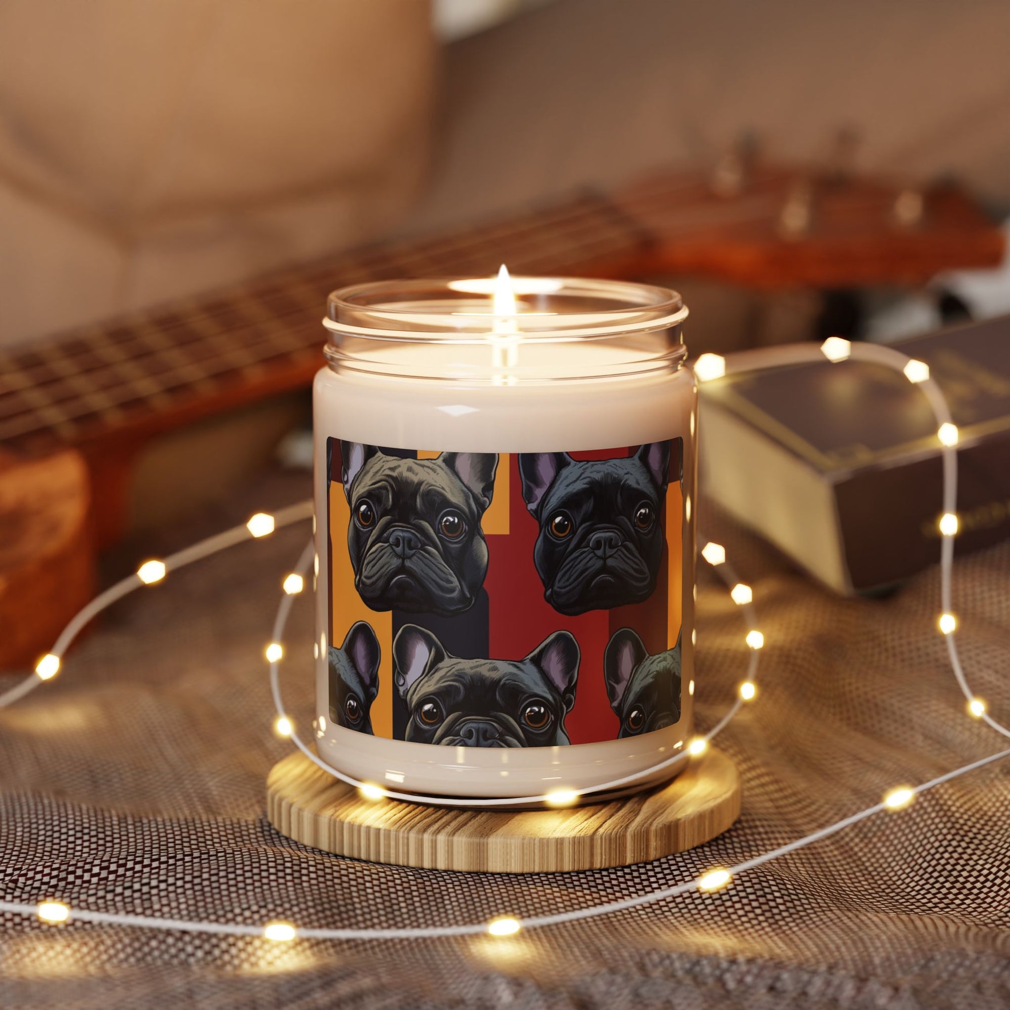 Chic Canine Checkmate - Frenchie Edition Scented Soy Candle