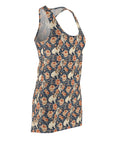 Blooming Bulldog Beauty Women's Racerback Dress