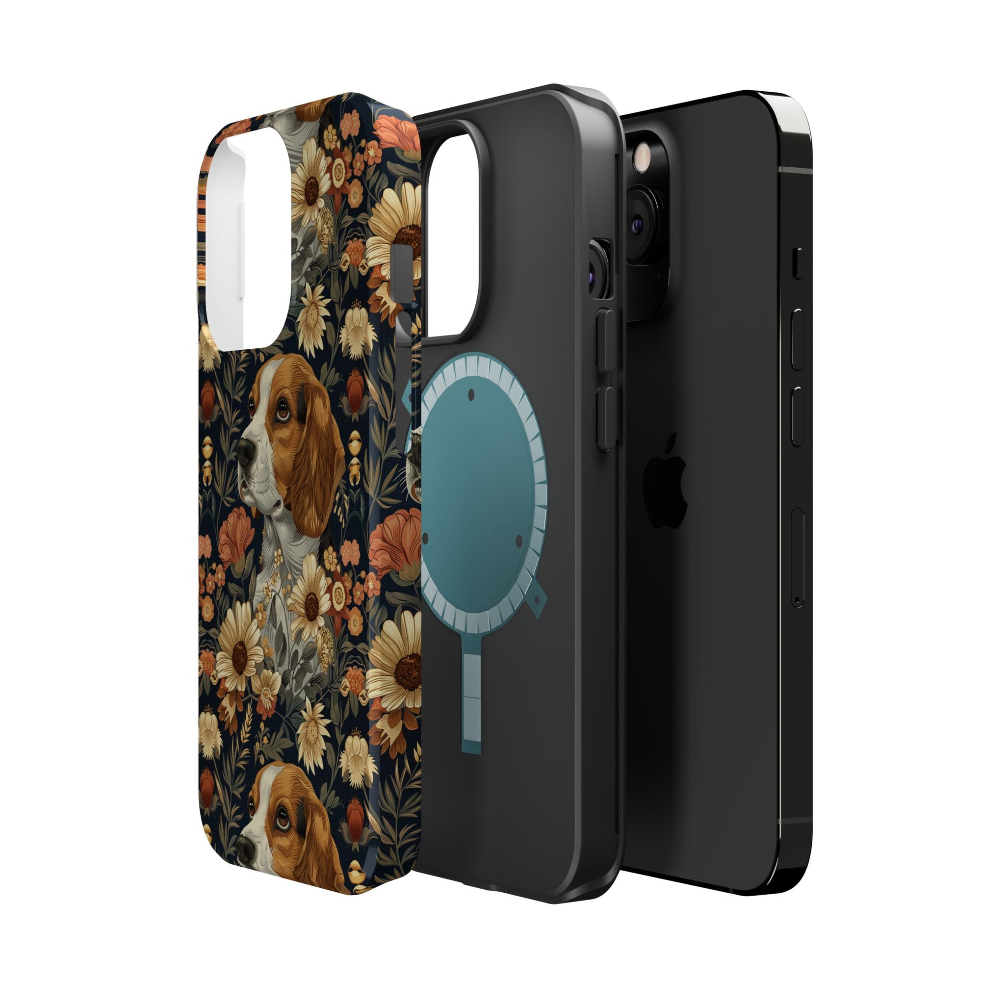 Beagle Blossoms Magnetic Tough Cases