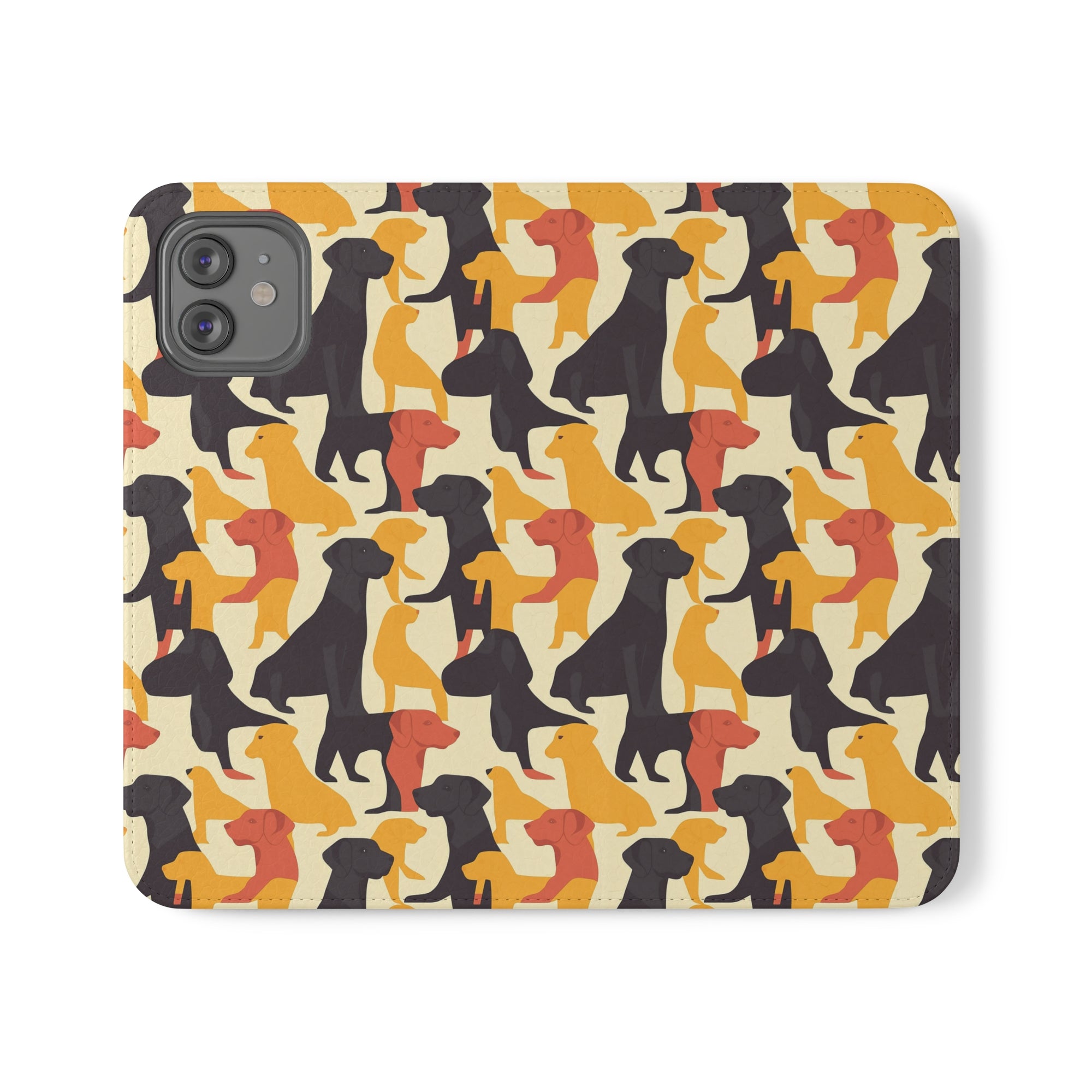 Modern Charm Labrador Chic Flip Cases