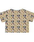 Majestic Great Dane Meadow Crop Tee