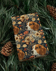 Beagle Blossoms Gift Wrap Papers