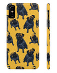 Puglet Posh Paradise Slim Phone Cases