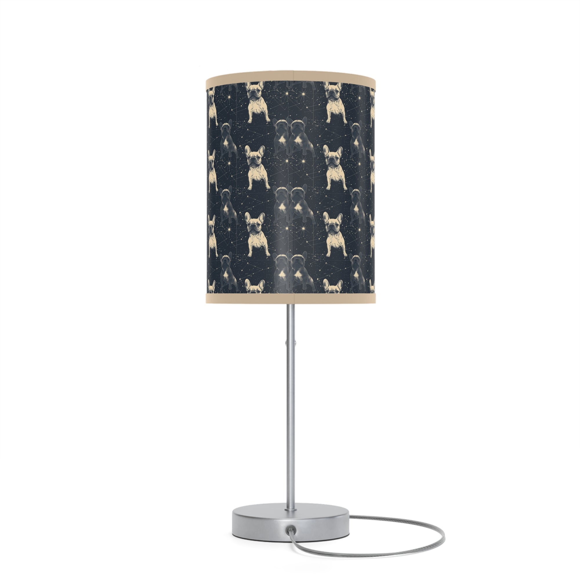 Frenchie Celestial Soar Lamp on a Stand