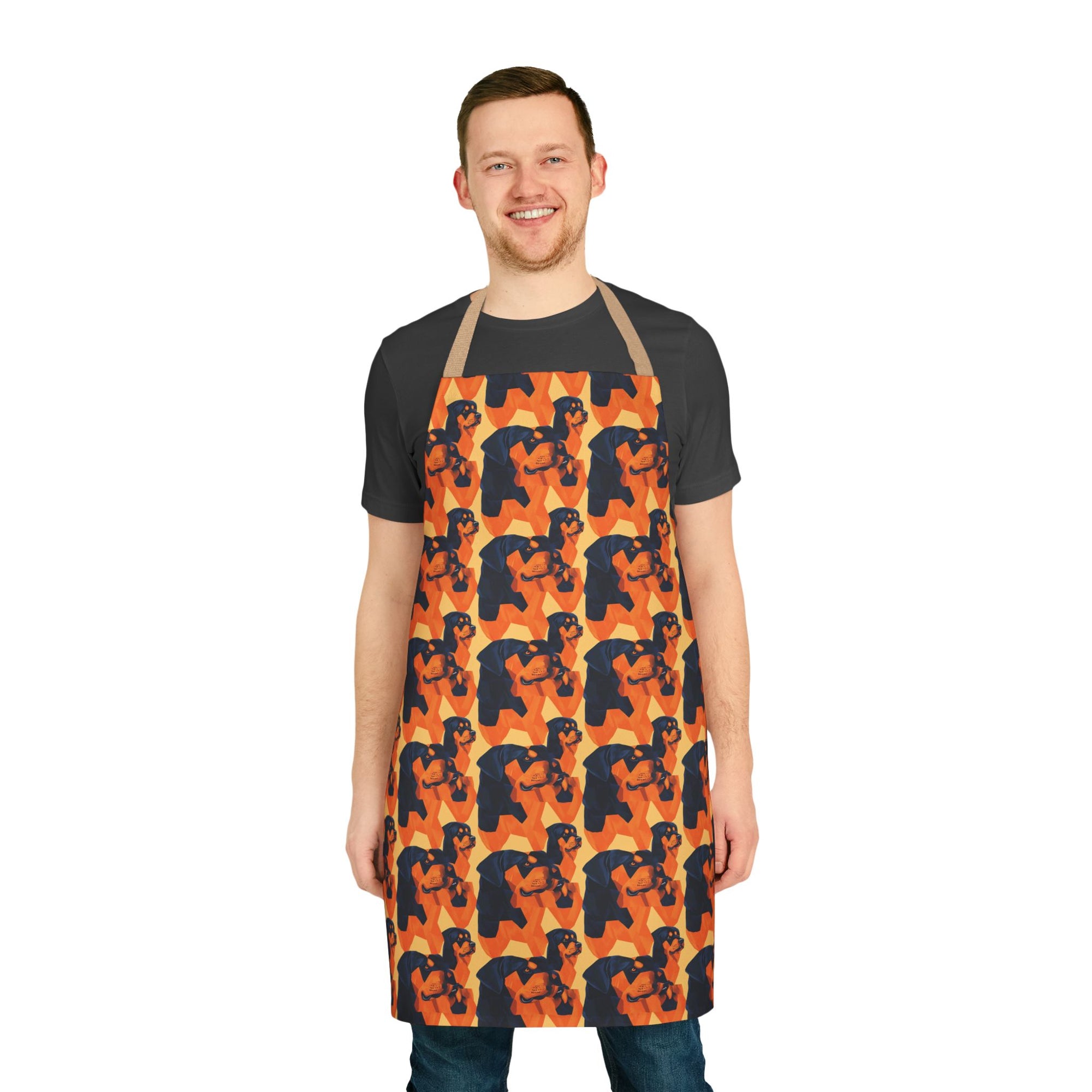 Rottweiler Chic Pawsitivity Apron