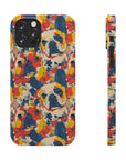 Bloom Pup Frenchietastic Splatter Slim Phone Cases