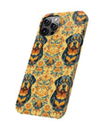 Royal Rottie Regalia Slim Phone Cases