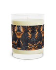 Modern Rottweiler Royalty Scented Candle