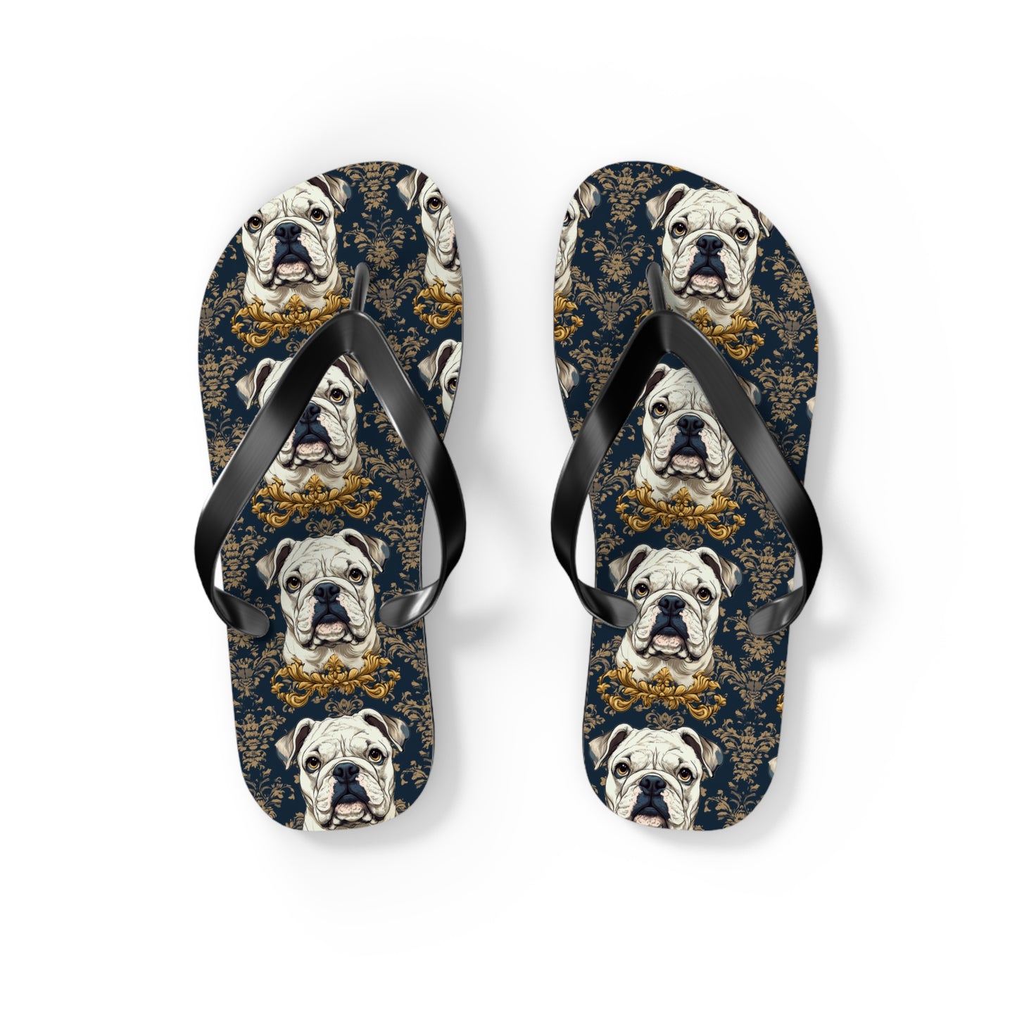 Wildwood Wanderlust Bulldog Flip Flops