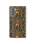 Labrador Lush Pooch Tapestry Flip Cases