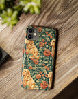 Blooming Goldie Glam Slim Phone Cases