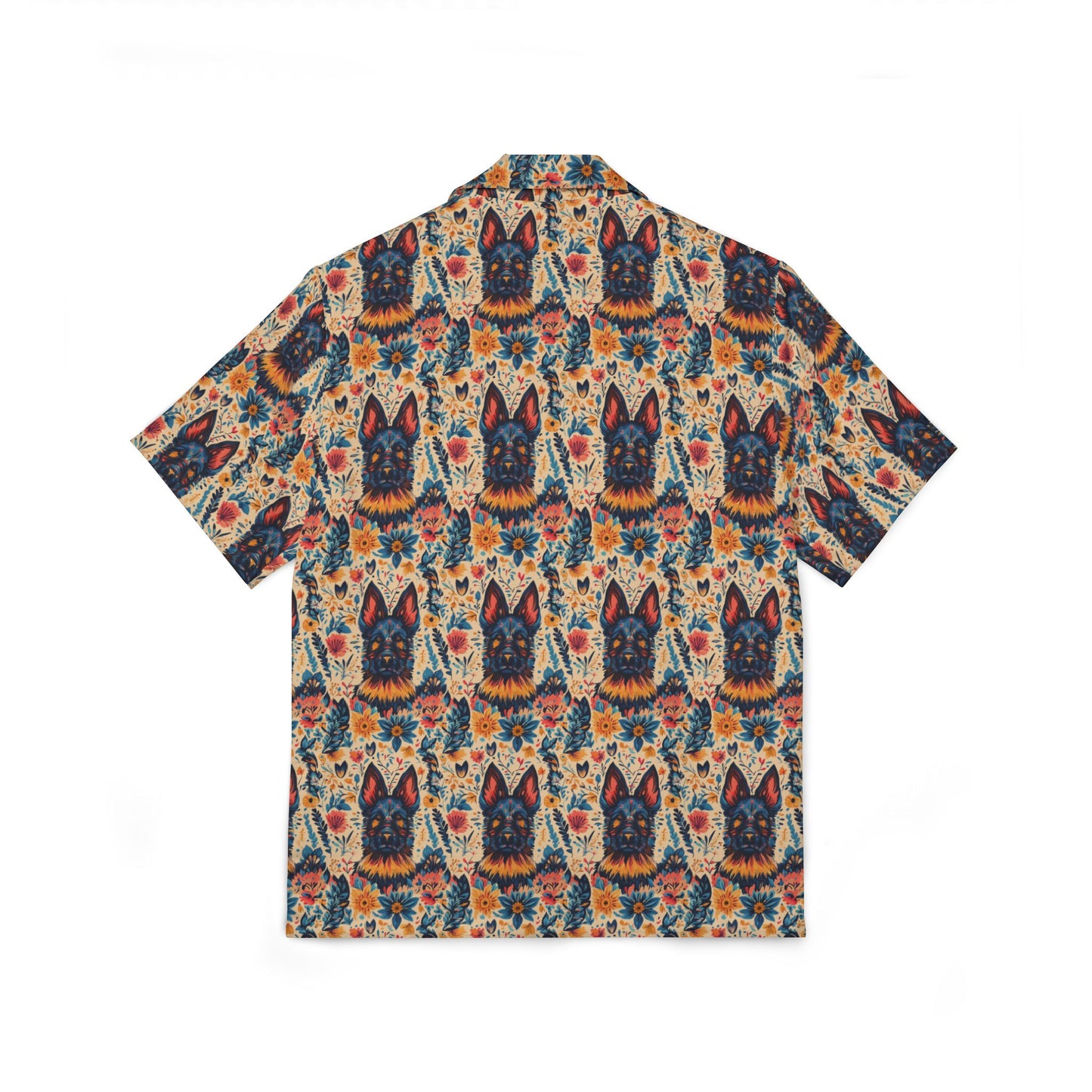 Bloomhound Shepherd Sentinel Men's Hawaiian Camp Shirt