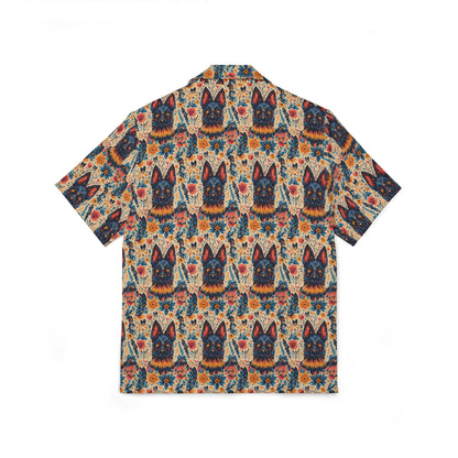 Bloomhound Shepherd Sentinel Men's Hawaiian Camp Shirt