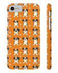 Boxer Blissful Chic Canine Slim Phone Cases