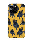 Puglet Posh Paradise Slim Phone Cases