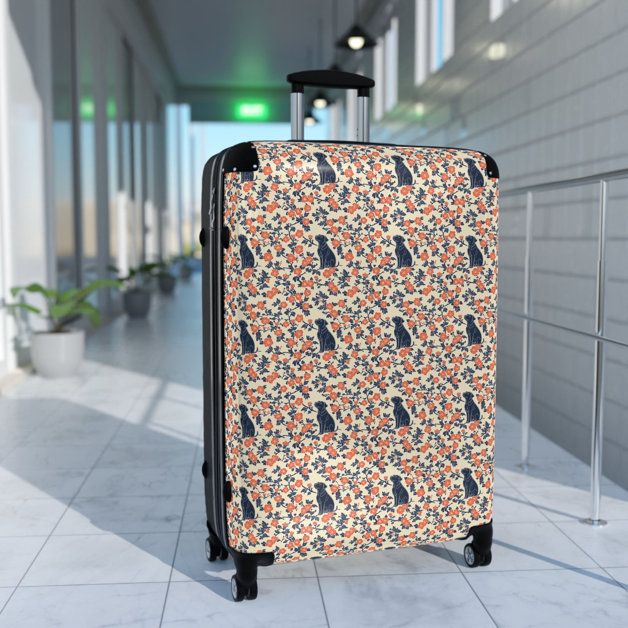 Bloomiful Lab Bouquet Suitcase