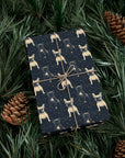 Frenchie Celestial Soar Gift Wrap Papers