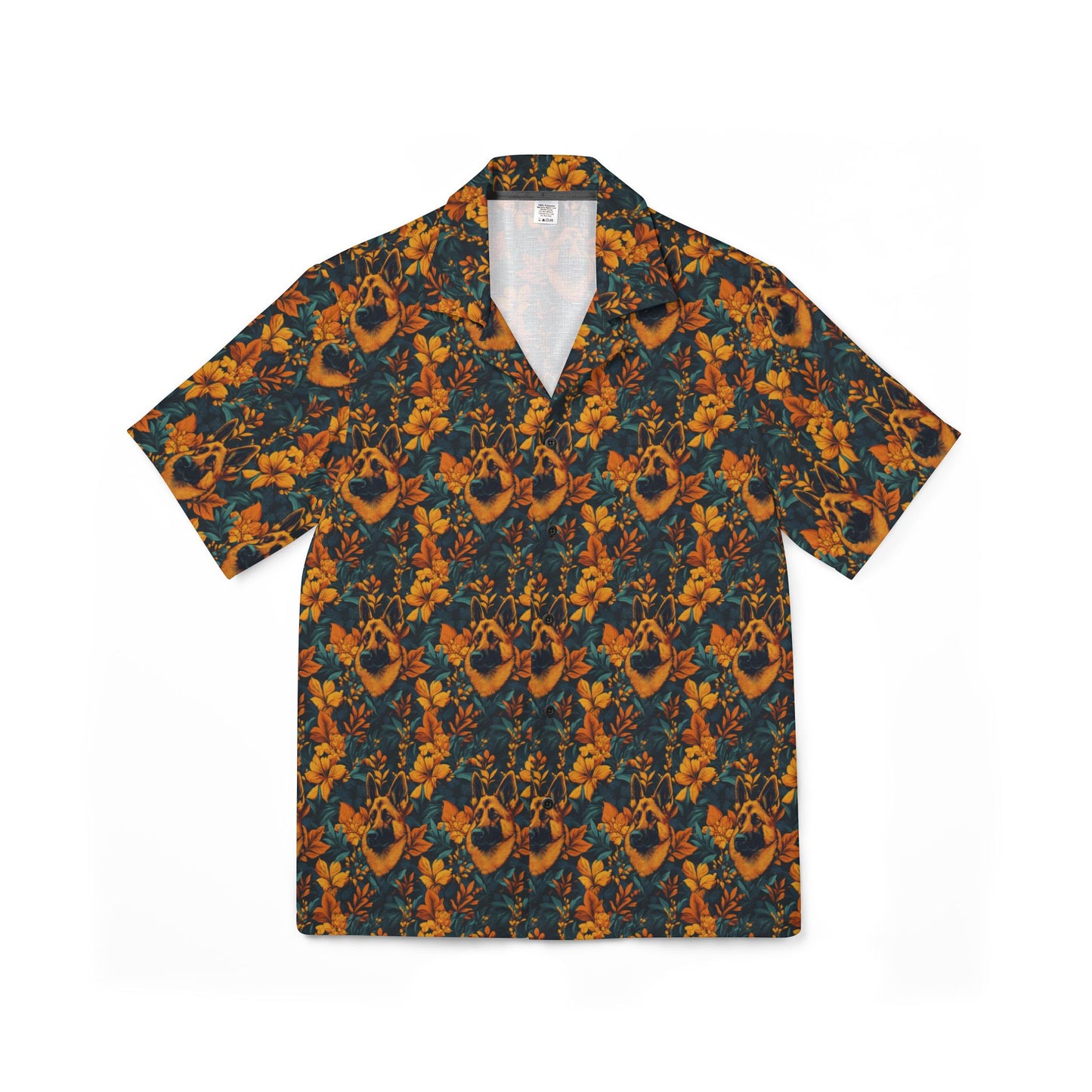 Safari Shepherd Strut Men's Hawaiian Camp Shirt