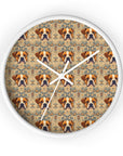 Bowtie Boxer Bliss Wall Clock