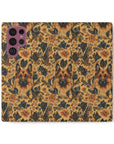 Autumnal German Shepherd Glamour Flip Cases