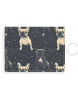 Frenchie Celestial Soar Leather Card Holder