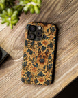 Autumnal German Shepherd Glamour Slim Phone Cases