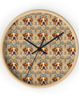 Bowtie Boxer Bliss Wall Clock