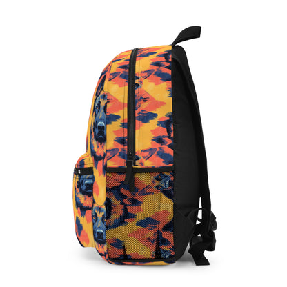 Impressionistic German Shepherds Backpack