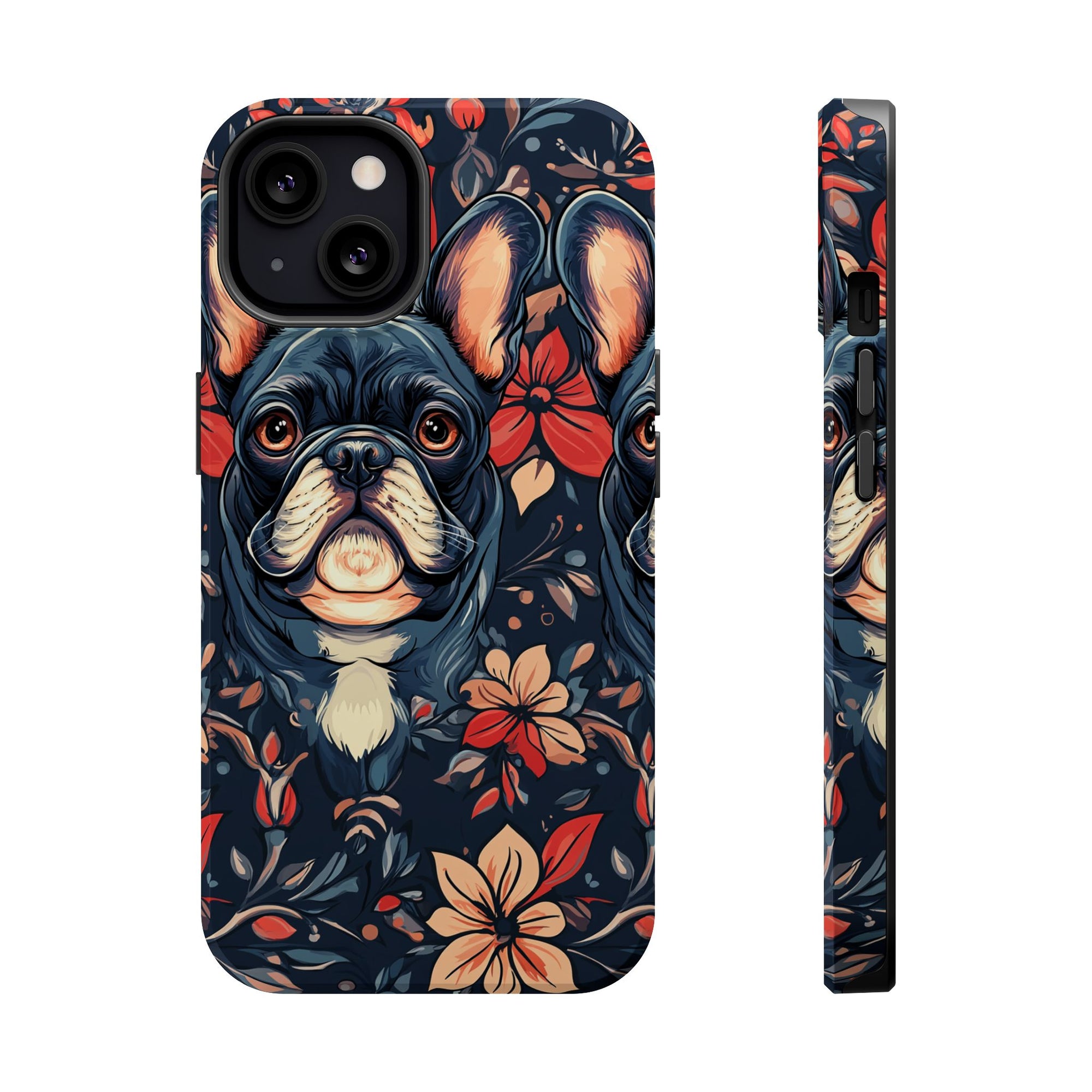 Gothic Rose Bulldog Noir Enchantment Magnetic Tough Cases