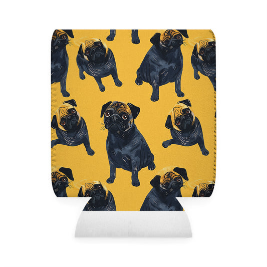 Puglet Posh Paradise Can Cooler Sleeve