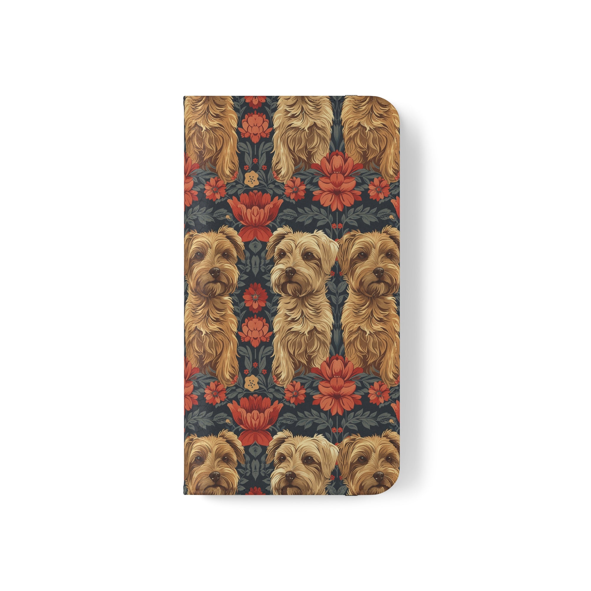 Yorkie Charm Twins Flip Cases