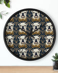 Wildwood Wanderlust Bulldog Wall Clock