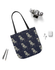 Celestial Boxer Bliss Canvas Tote Bag