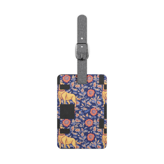 Bloomtastic Lab Petal Parade Luggage Tag