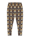 Floofy Corgi Blossom Blast Plus Size Leggings