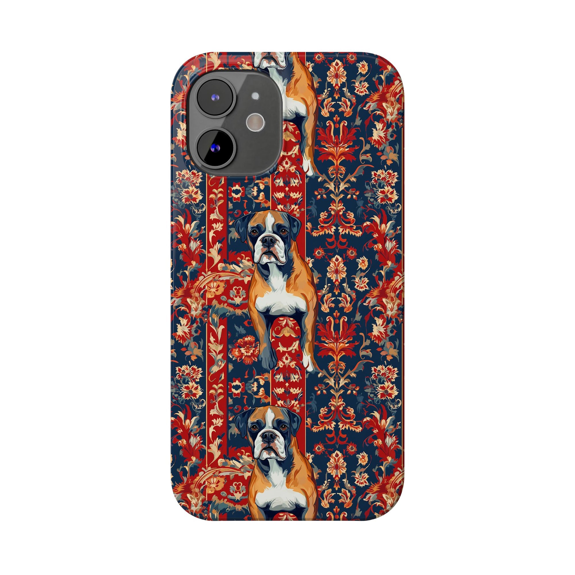 Boxer Blossom Tapestry Delight Slim Phone Cases