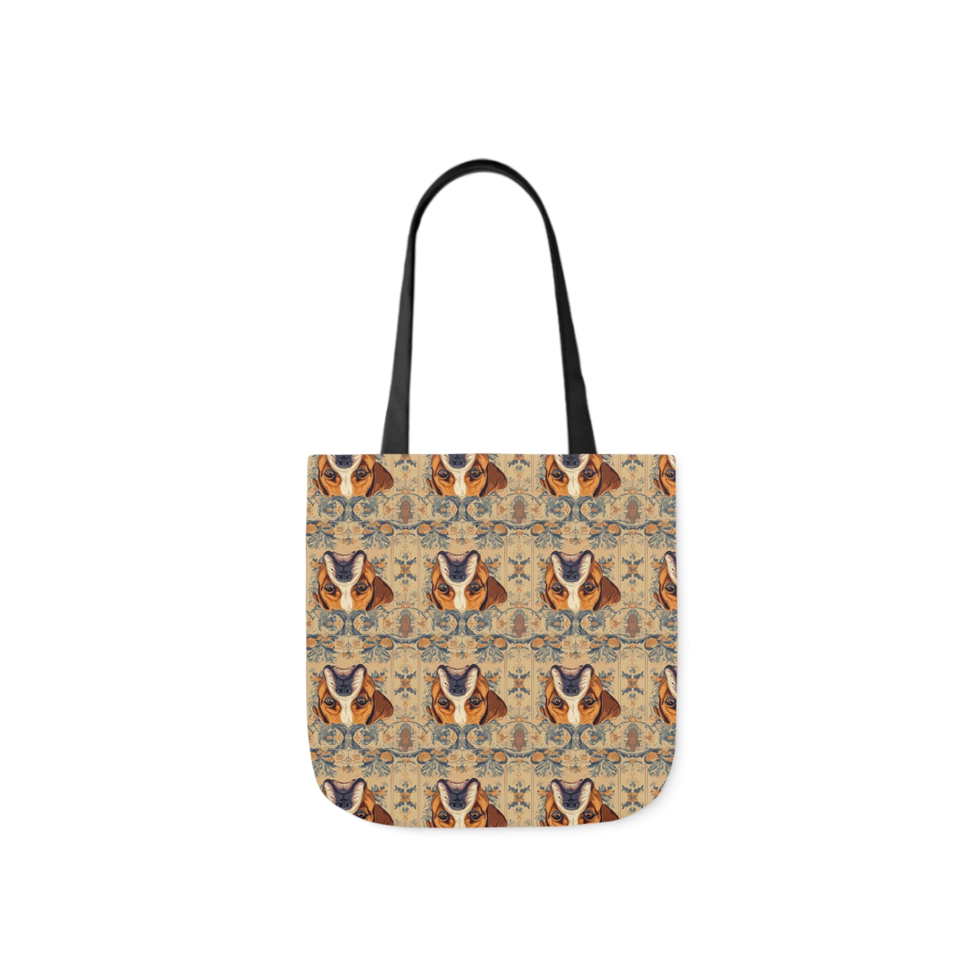 Bowtie Boxer Bliss Canvas Tote Bag