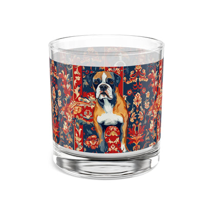 Boxer Blossom Tapestry Delight Rocks Glass