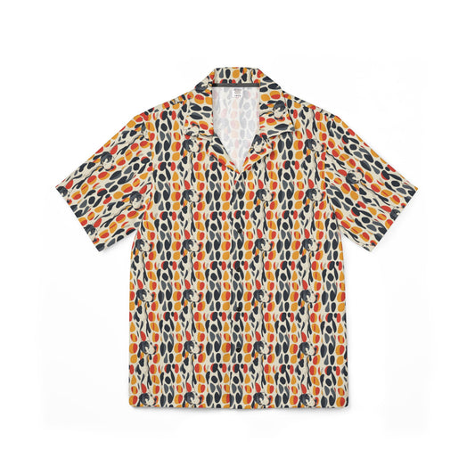 Dazzling Great Dane Dreamscape Men's Hawaiian Camp Shirt