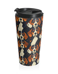 Beagle Glimmer Gaze Glamour Stainless Steel Travel Mug