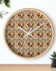 Bowtie Boxer Bliss Wall Clock