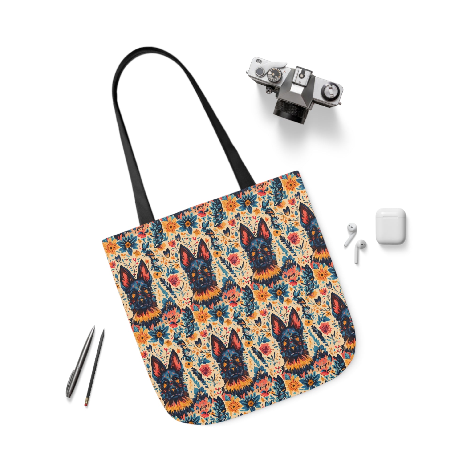 Bloomhound Shepherd Sentinel Canvas Tote Bag