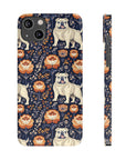 Bulldog Blossom Bonanza Slim Phone Cases