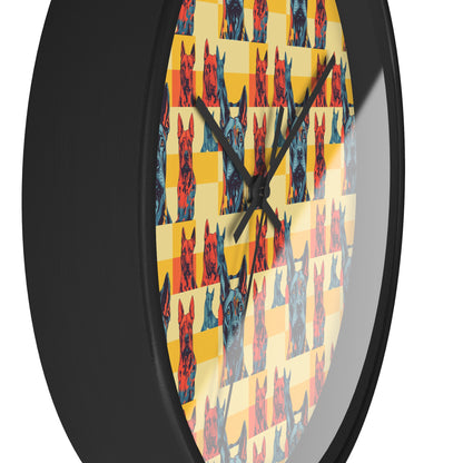 Dane-tastic Marvelous Mutt Mode Wall Clock