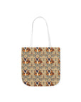 Bowtie Boxer Bliss Canvas Tote Bag