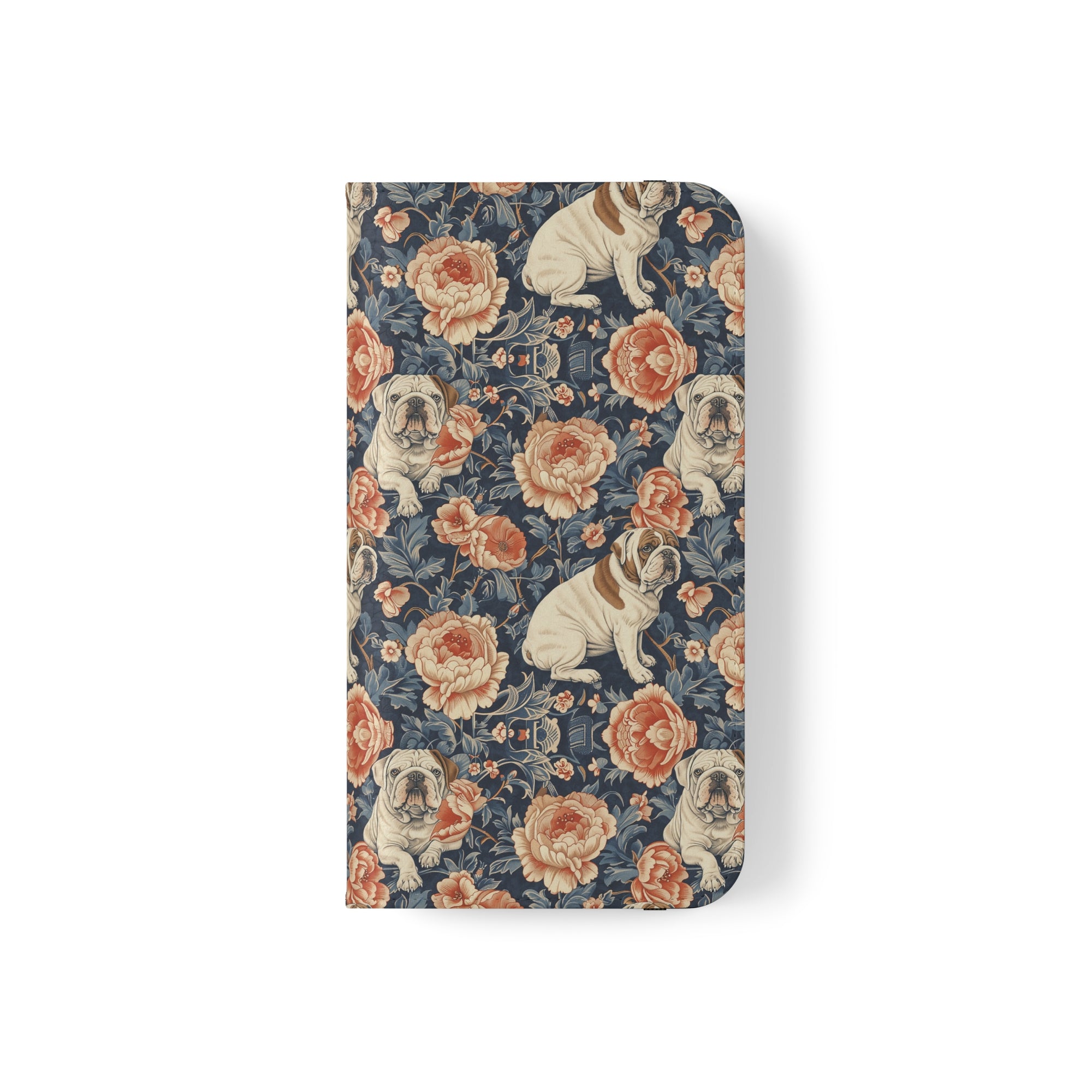 Blooming Bulldog Beauty Flip Cases